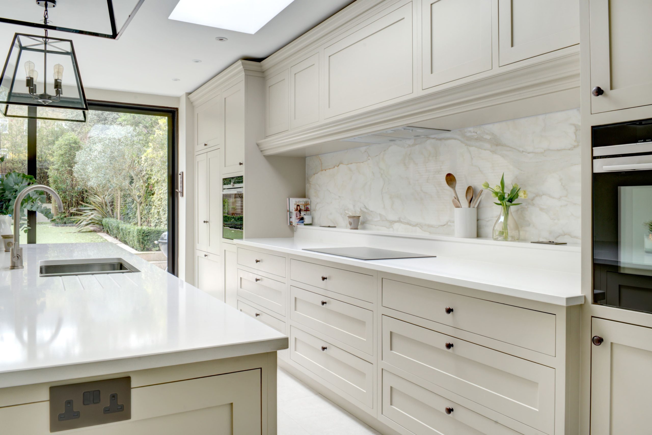 white kitchen