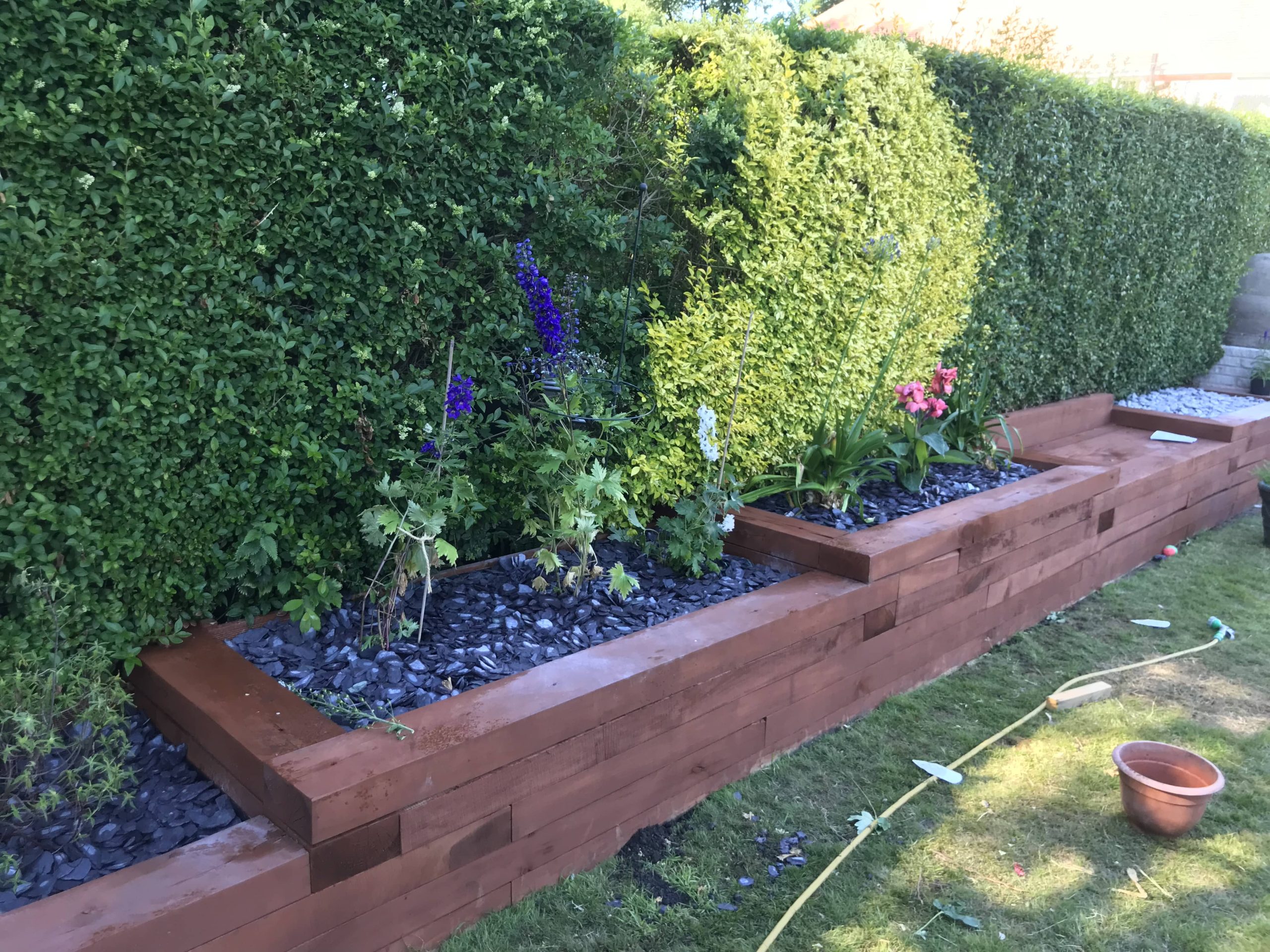 raised flower beds