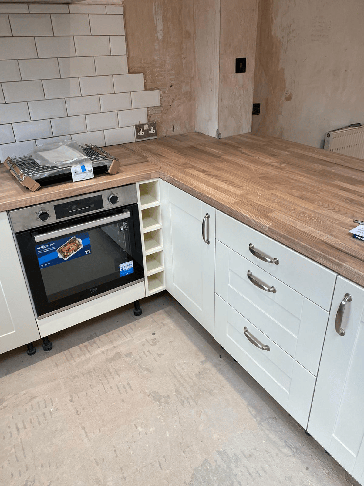 a mixture of new units were used along with the old ones to keep cost down